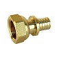 Муфта латунная для PEX труб 16-1/2'' PN 16 S-2,2мм переходная  с накидной гайкой Valfex VF.422.AF купить в Кемерово | "Проконсим"