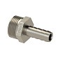 Штуцер никелированный DN 20 PN 40 НР3/4'' с ершом под шланг d20мм прямой купить в Кемерово | «Проконсим»