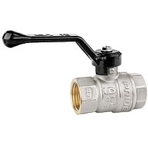 Краны латунные шаровые DN 15-50 PN 25-40 никелированные рычаг муфта-муфта LD Pride 47.301 купить в Кемерово | "Проконсим"
