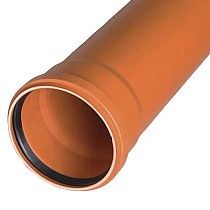  Трубы НПВХ SN2 DN 160-500 для наружной канализации ХЕМКОР (924029111) со склада Проконсим в Кемерово