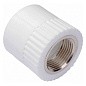 Муфта комбинированная ПП 50-1 1/2'' PN 25 под ключ с внутренней резьбой белая РТП 10659 купить в Кемерово | "Проконсим"