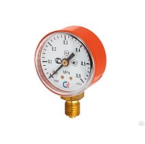 Манометр Росма ТМ-210Р.00 пропановый, 50мм, 0-0.6МПа, резьба M12x1,5, радиальный, класс точности 2. купить в Кемерово | "Проконсим"