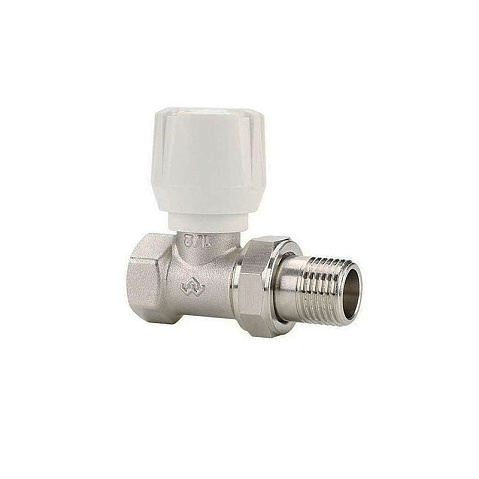 Клапан радиаторный VARMEGA VM10101 DN15 PN10 прямой G-1/2'' муфта-штуцер купить в Кемерово | "Проконсим"