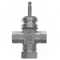 Клапаны из нержавеющей стали трехходовые DN 15-50 PN 25 с внутренней резьбой под привод до 130гр. РИДАН VRB-3R купить в Кемерово | "Проконсим"