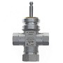 Клапаны из нержавеющей стали трехходовые DN 15-50 PN 25 с внутренней резьбой под привод до 130гр. РИДАН VRB-3R купить в Кемерово | "Проконсим"