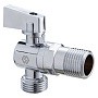 Кран латунный шаровой угловой MVI BV.463 DN 15-15 PN 10 штуцер бабочка купить в Кемерово | "Проконсим"