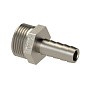 Штуцер никелированный DN 20 PN 40 НР3/4'' с ершом под шланг d20мм прямой купить в Кемерово | "Проконсим"