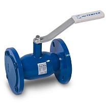 Краны стальные шаровые DN 50-100 PN 16-40 фланцевые под задвижку рычаг Temper купить в Кемерово | "Проконсим"