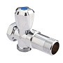 Вентиль латунный проходной MVI BV.460 DN 15 +отверстие 20 PN 10 удлиненный хромированный муфта-штуцер маховик купить в Кемерово | "Проконсим"