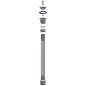 Сифон гофрированный Unicorn D240Р, 40х50 гибкий отвод, 1 1/2'' х40 пластиковая чашка, 1500мм купить в Кемерово | "Проконсим"