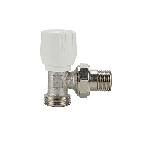 Клапан радиаторный VARMEGA VM10002 DN15x20 PN10 угловой евроконус G-1/2''х3/4'' штуцер купить в Кемерово | "Проконсим"