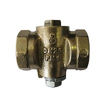 Краны латунные  газовые 11Б39бк DN 25/25-25 PN 1 натяжные купить в Кемерово | "Проконсим"