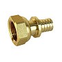 Муфта латунная для PEX труб 16-1/2'' PN 16 S-2,2мм переходная  с накидной гайкой Valfex VF.422.AF купить в Кемерово | "Проконсим"
