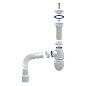 Сифон для мойки Unicorn В120Р, 40х50 гибкий отвод, 1 1/2'' х40 пластиковая чаша купить в Кемерово | "Проконсим"