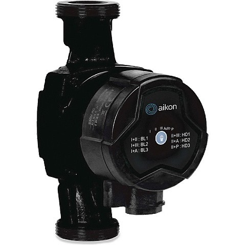Насос циркуляционный PN 10,L 130, 65Вт 1х220В с мокрым ротором AIKON CMS(L)32-4T1M 3х-скоростной резьбовой 110гр. купить в Кемерово | "Проконсим"