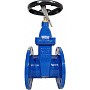 Задвижка чугунная 30ч39р DN 125 PN 10(16) с обрезиненным клином EPDM до 120гр. фланцевый ручной СИБЗТА купить в Кемерово | "Проконсим" (930130204)