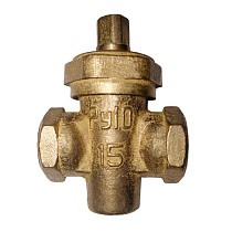 Краны латунные 11Б6бк DN 15-50 PN 10 пробко-сальниковые муфта-муфта купить в Кемерово | "Проконсим"