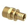 Муфта латунная для PEX труб  16-1/2''  PN 16  под надвижную гильзу с наружной резьбой  РосТурПласт купить в Кемерово | "Проконсим"