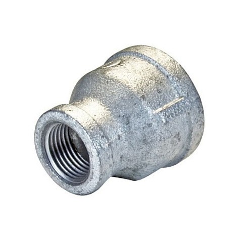 Муфта чугунная оцинкованная DN40-20 PN16 м-м переходная Fittex Plus купить в Кемерово | "Проконсим"