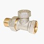 Клапан запорно-регулирующий Raditec DN 15 PN 16 прямой G1/2'' Kvs = 1,41 м3/ч для радиатора, 120гр. купить в Кемерово | "Проконсим"
