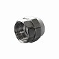 Муфтаразъемная ПП 25-1/2''  с внутренней резьбой белая Политэк купить в Кемерово | "Проконсим"