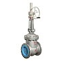Задвижка стальная 30с564нж DN 600 PN 25 фланцевая с редуктором L=800мм класс ''А'' САЗ АВАНГАРД
