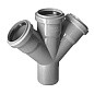 Крестовина ПП для канализации косая 45гр. 50- 50- 50 Valfex купить в Кемерово | "Проконсим"
