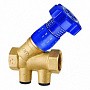 Клапан латунный MVI BL.220.04, DN 15 PN 25, балансировочный, Kvs 3,94 м3/ч, муфтовый, наклонный купить в Кемерово | "Проконсим"