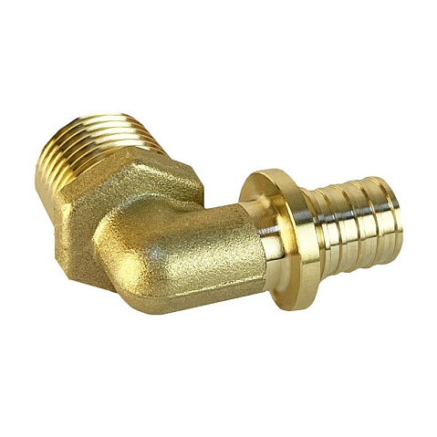 Угольник латунный для PEX труб 16-3/4'' PN 16 S-2,2мм под надвижную гильзу Valfex VF.453.AF купить в Кемерово | "Проконсим"