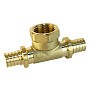 Тройник латунный для PEX труб 16-1/2''-16 PN 16 S-2,2мм под надвижную гильзу Valfex VF.432.AF купить в Кемерово | "Проконсим"