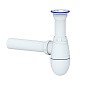 Сифон для мойки Unicorn В110, 40х40 прямой отвод, 1 1/2'' х40 чаша из нержавеющей стали купить в Кемерово | "Проконсим"