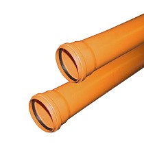 Трубы полипропиленовые DN 110-160 для наружной канализации рыжие VALFEX купить в Кемерово | "Проконсим"