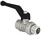 Кран латунный шаровой 11Б27фт1М DN 20 PN 40 никелированный рычаг-американка Valfex.223 DeltaPro купить в Кемерово | "Проконсим"