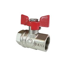 Краны латунные шаровые усиленные 11Б27фт1М DN 15-25 PN 40-63 бабочка муфта-муфта Valfex.217.NB1 Premium купить в Кемерово | "Проконсим"