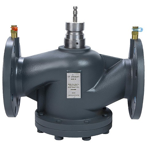 Регуляторы перепада давления чугунные DN 65-200 PN 16 фланцевые с измерительными ниппелями РИДАН AQF-R купить в Кемерово | "Проконсим"