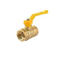 Краны латунные шаровые Галлоп газовые DN 40 PN 16 муфта-муфта рычаг купить в Кемерово | "Проконсим"