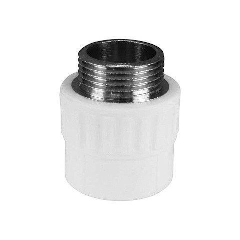 Муфта комбинированная переходная VALFEX 32 PN 25 G-1'' НР серая купить в Кемерово | "Проконсим"