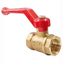 Краны латунные шаровые 11Б27фт1М DN 15-50 PN 40 рычаг муфта-муфта Valfex.214 Optima купить в Кемерово | "Проконсим"