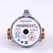 Счетчики горячей воды СВ DN 15 PN 16 до 90гр. муфтовые с обратным клапаном без МК ЭКО НОМ купить в Кемерово | "Проконсим"