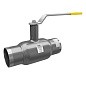Кран стальной шаровой цельносварной LD КШ.Ц.П.100.025, DN 100 PN 25, 280мм, стандартнопроходной, приварной с ручкой купить в Кемерово | "Проконсим"