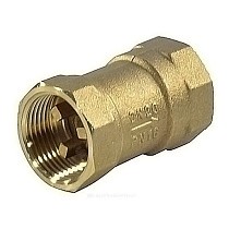 Клапаны обратные пружинные DN 15-100 PN 16 латунные муфтовые пластиковый шток купить в Кемерово | "Проконсим"