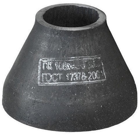 Переход стальной  09Г2С Дн 89х8,0-57х5,0 (DN80-50) 2 исполнение ГОСТ 17378-2001 купить в Кемерово | "Проконсим"
