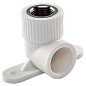 Угольник установочный ПП 20-1/2'' PN 25 с внутренней резьбой белый РТП 10797 купить в Кемерово | "Проконсим"