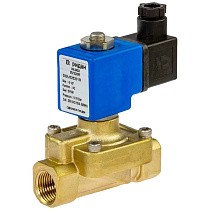 Клапаны электромагнитные DN 15-50 PN 12-16 латунные 220В нормально закрытые EPDM РИДАН EV220R купить в Кемерово | "Проконсим"
