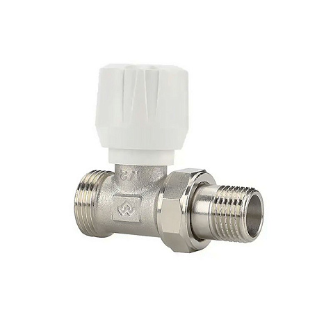 Клапан радиаторный VARMEGA VM10102 DN15x20 PN10 прямой евроконус G-1/2''х3/4'' штуцер купить в Кемерово | "Проконсим"