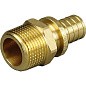 Муфта латунная для PEX труб 16-3/4'' PN 10 под надвижную гильзу с наружной резьбой ONE PLUS купить в Кемерово | "Проконсим"