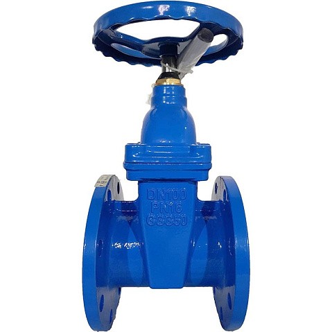 Задвижка чугунная 30ч39р DN 100 PN 10(16) с обрезиненным клином EPDM до 120гр. фланцевый ручной СИБЗТА купить в Кемерово | "Проконсим" (930130203)