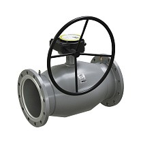 Краны стальные шаровые регулирующие DN 125-300 PN 25 цельносварные фланцевые с редуктором LD Energy Regula купить в Кемерово | "Проконсим"