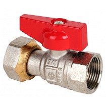 Краны латунные шаровые DN 15-20 PN 40 никелированные бабочка муфта-накидная гайка MVI BV.530 купить в Кемерово | "Проконсим"