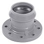 Патрубок раструбный НПВХ SDR26 DN 110 с фланцем DN 100 PN 10 Хемкор купить в Кемерово | "Проконсим"